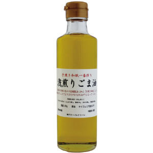 手漉き和紙一番搾り　浅煎りごま油　２５０ｇ
